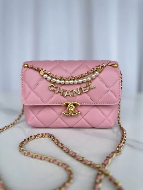 Chanel Original Chain Bag Clutch Authentic Evening Luxury