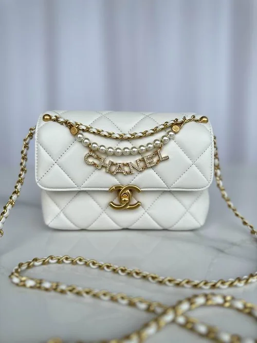 Chanel Original Chain Bag Clutch Authentic Evening Luxury
