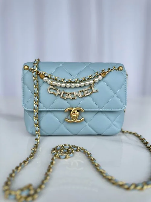 Chanel Original Chain Bag Clutch Authentic Evening Luxury