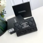 Chanel Original Women's Wallet Authentic Caviar Leather Luxury