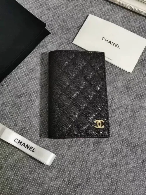 Chanel Original Women's Wallet Authentic Caviar Leather Luxury