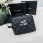 Chanel Original Women's Wallet Authentic Caviar Leather Luxury