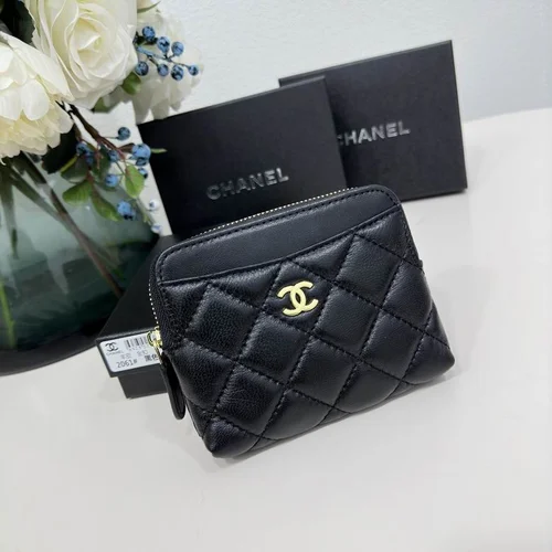 Chanel Original Women's Wallet Authentic Caviar Leather Luxury