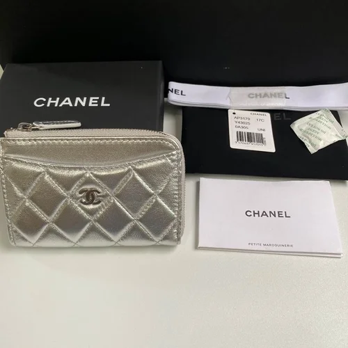 Chanel Original Women's Wallet Authentic Caviar Leather Luxury