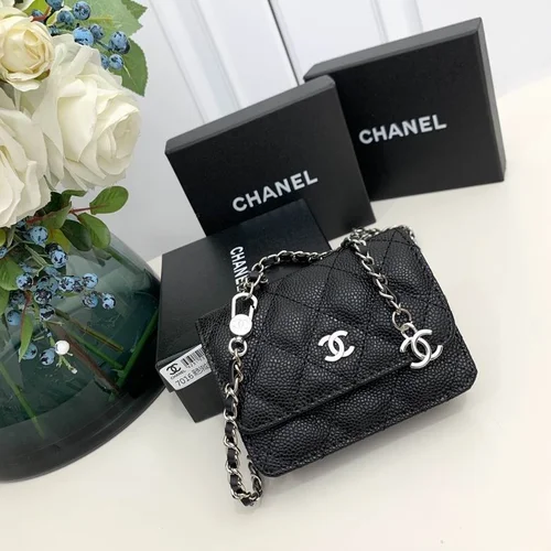 Chanel Original Women's Wallet Authentic Caviar Leather Luxury