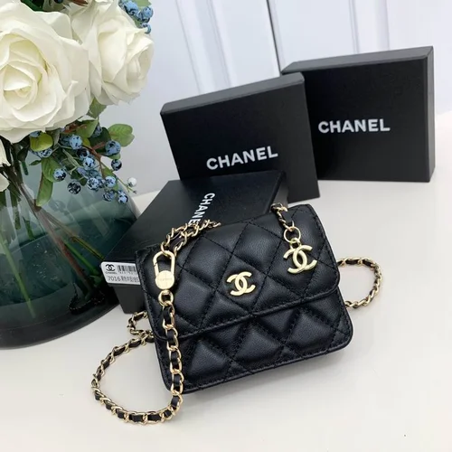 Chanel Original Women's Wallet Authentic Caviar Leather Luxury