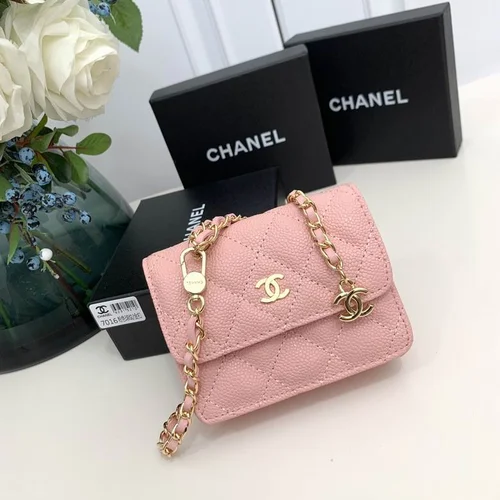 Chanel Original Women's Wallet Authentic Caviar Leather Luxury