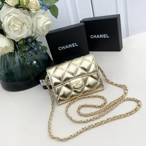 Chanel Original Women's Wallet Authentic Caviar Leather Luxury