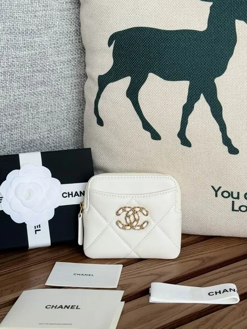 Chanel Original Women's Wallet Authentic Caviar Leather Luxury