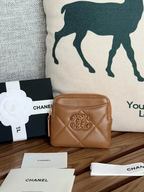 Chanel Original Women's Wallet Authentic Caviar Leather Luxury