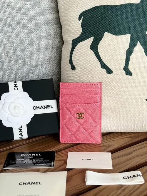 Chanel Original Women's Wallet Authentic Caviar Leather Luxury