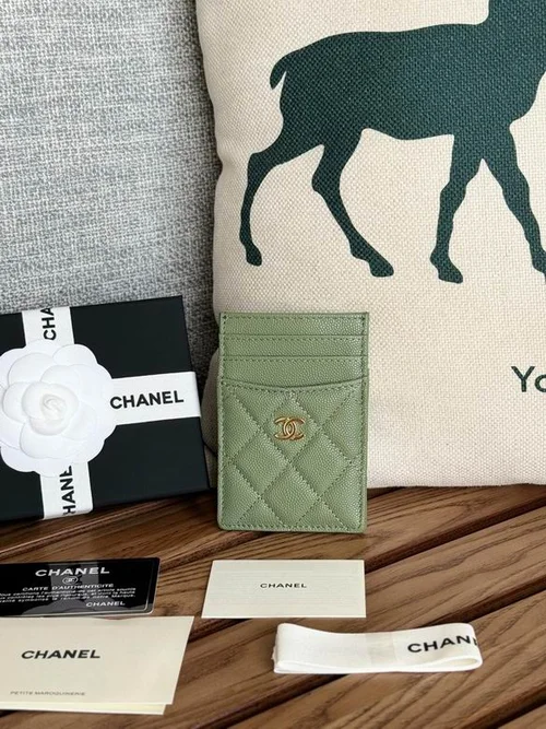 Chanel Original Women's Wallet Authentic Caviar Leather Luxury