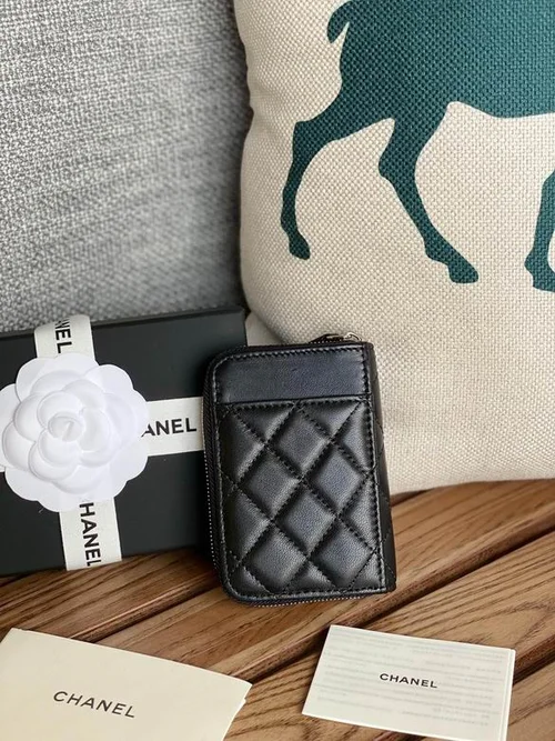 Chanel Original Women's Wallet Authentic Caviar Leather Luxury