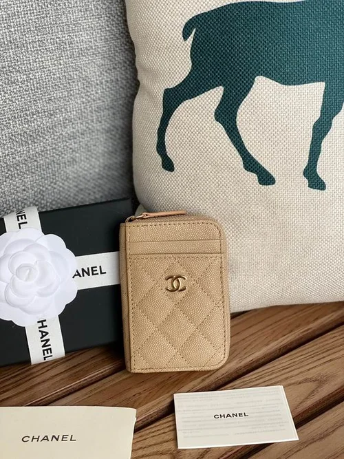 Chanel Original Women's Wallet Authentic Caviar Leather Luxury