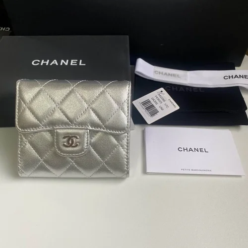 Chanel Original Women's Wallet Authentic Caviar Leather Luxury