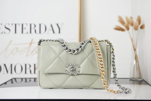 Chanel 19 Original Flap Bag Medium Authentic Quilted Luxury