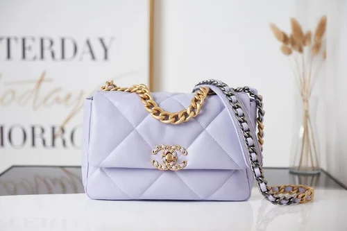 Chanel 19 Original Flap Bag Medium Authentic Quilted Luxury