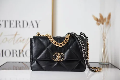 Chanel 19 Original Flap Bag Medium Authentic Quilted Luxury
