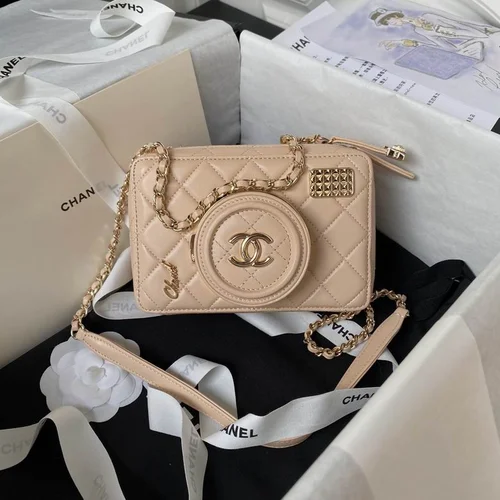 Chanel Original Camera Bag Small Crossbody Authentic Luxury