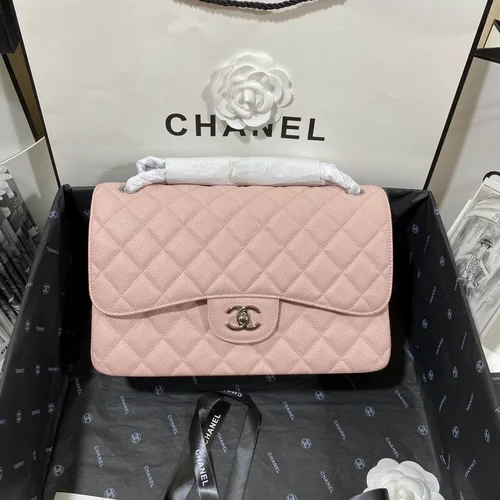 Chanel Original Classic Flap CF Medium Authentic Caviar Luxury