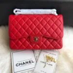 Chanel Original Classic Flap CF Medium Authentic Caviar Luxury