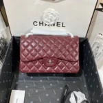 Chanel Original Classic Flap CF Medium Authentic Caviar Luxury