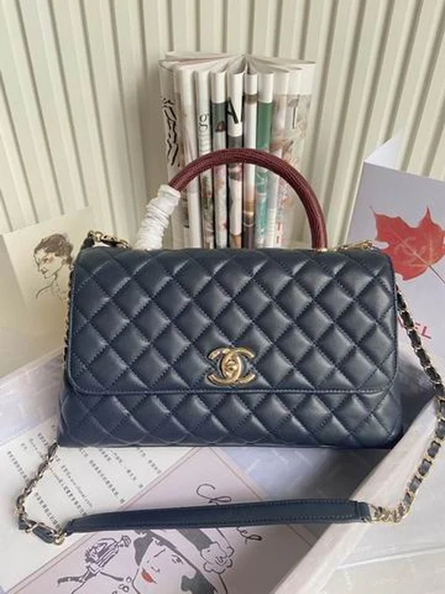 Chanel Original Coco Handle Top Handle Authentic Luxury