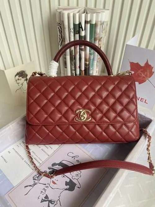 Chanel Original Coco Handle Top Handle Authentic Luxury