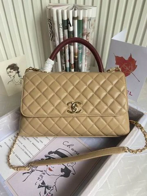 Chanel Original Coco Handle Top Handle Authentic Luxury