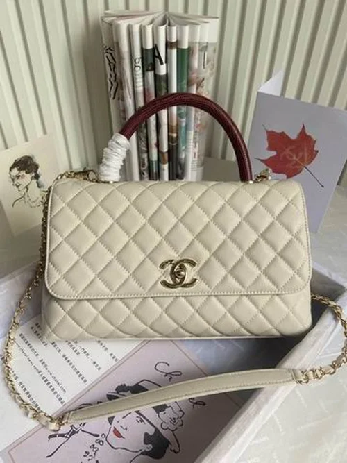 Chanel Original Coco Handle Top Handle Authentic Luxury