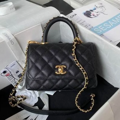 Chanel Original Coco Handle Top Handle Authentic Luxury