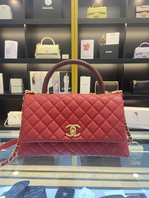 Chanel Original Coco Handle Top Handle Authentic Luxury