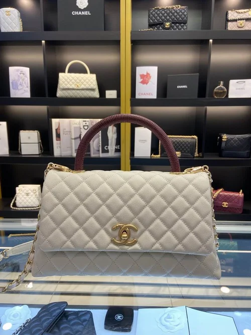 Chanel Original Coco Handle Top Handle Authentic Luxury