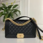 Chanel Original Le Boy Flap Bag Authentic Quilted Luxury