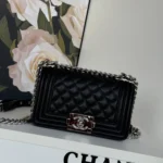 Chanel Original Le Boy Flap Bag Authentic Quilted Luxury