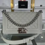 Chanel Original Le Boy Flap Bag Authentic Quilted Luxury