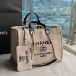 Chanel Original Large Shopping Tote Authentic Canvas Luxury