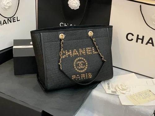 Chanel Original Large Shopping Tote Authentic Canvas Luxury