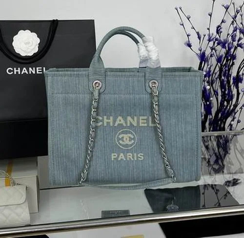 Chanel Original Large Shopping Tote Authentic Canvas Luxury