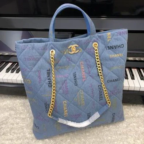 Chanel Original Large Shopping Tote Authentic Canvas Luxury