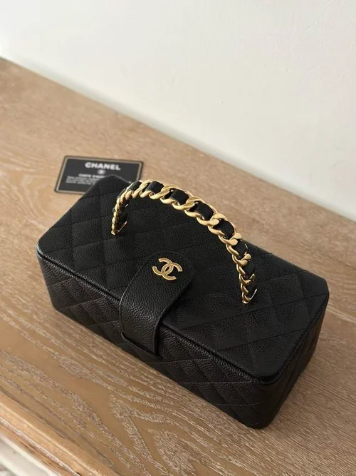 Chanel Original Beauty Cosmetic Bags Authentic Vanity Set