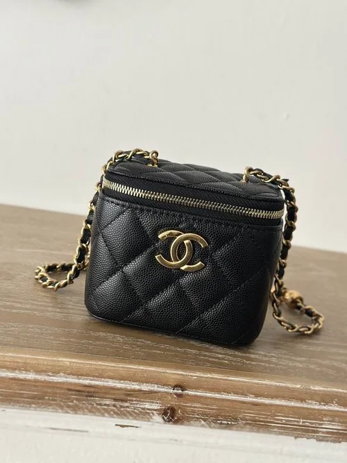 Chanel Original Beauty Cosmetic Bags Authentic Vanity Set