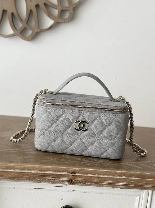 Chanel Original Beauty Cosmetic Bags Authentic Vanity Set