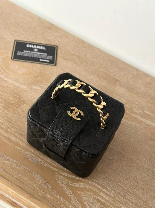 Chanel Original Beauty Cosmetic Bags Authentic Vanity Set