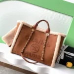 Chanel Original Beach Bag Large Tote Authentic Canvas Luxury