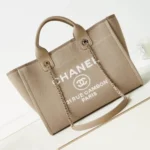 Chanel Original Beach Bag Large Tote Authentic Canvas Luxury