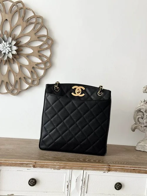 Chanel Original Large Shopping Bag Authentic Canvas Luxury