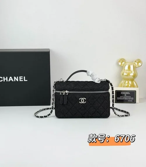 Chanel Original Beauty Cosmetic Bags Authentic Vanity Set