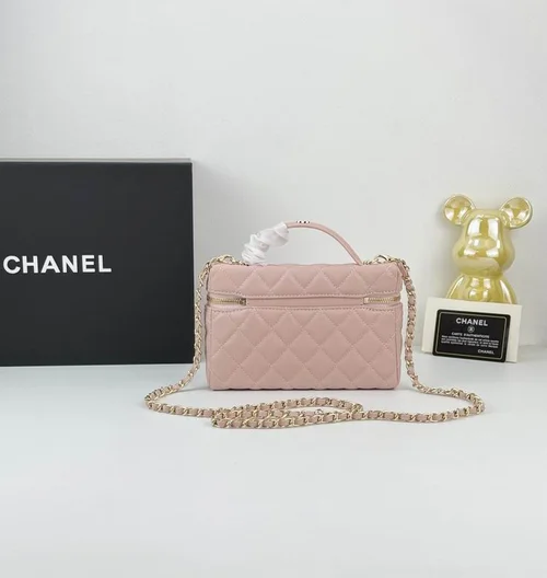 Chanel Original Beauty Cosmetic Bags Authentic Vanity Set