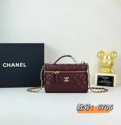 Chanel Original Beauty Cosmetic Bags Authentic Vanity Set